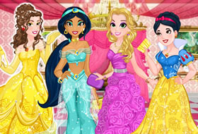 Les princesses Disney vont au bal