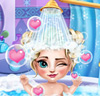 Le Bain de Bébé Elsa
