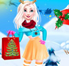 Elsa dans la Maison de Noël