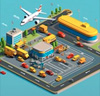 Idle Taxi Empire - Airport Tycoon