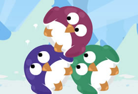 Colorful Penguins