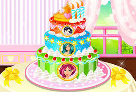 Princess Cake Cooking