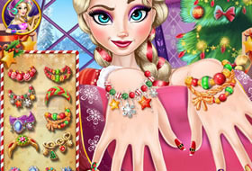 Elsa - Manucure de Noël