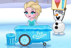 Elsa vend des glaces