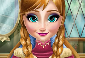 Le maquillage d'Anna de Frozen