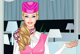 Barbie est Hôtesse de l'Air