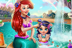 Ariel et sa fille