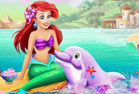 Ariel et le dauphin