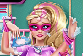 Super Barbie à l'hôpital