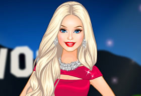 Barbie sur le tapis rouge