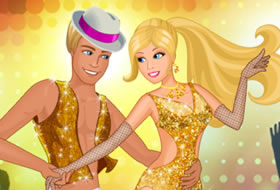 Barbie et Ken dansent