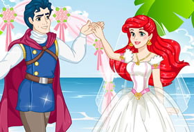 Eric demande Ariel en mariage