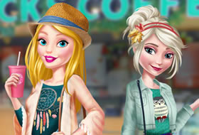 Barbie et Elsa Meilleures Amies