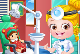 Bébé Hazel habillage dentiste