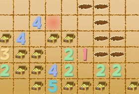 Treasure Dig - Minesweeper for 2 players
