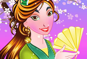 Princesse Mulan Maquillage féminin