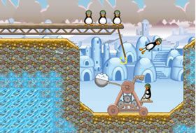 Crazy Penguin Catapult