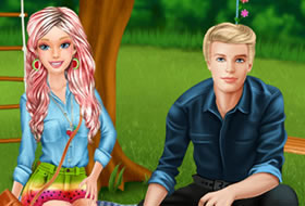 Barbie pique-nique avec Ken