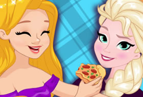 Princesses Disney Pizza Party