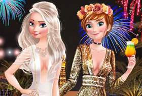 Anna et Elsa à Las Vegas