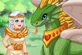 Crystal et son dragon