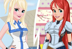 Princesses en Cosplay d'Anime