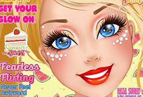 Barbie en couverture de magazine