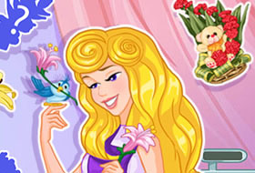 Princesse Ava est fleuriste