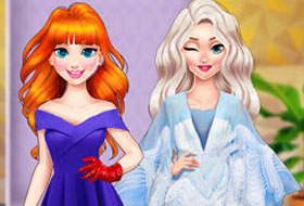 Anna et Elsa - Défi Looks
