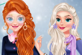 Princesses Influenceuses en Hiver