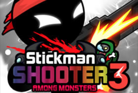 Stickman Shooter 3 - Among Monsters