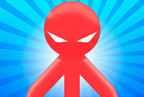 Red Stickman vs Monster School
