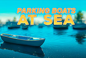 Parking boats at sea