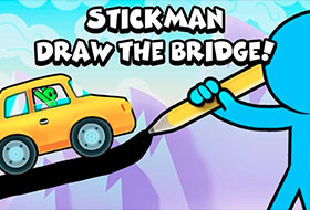 Stickman Draw the Bridge