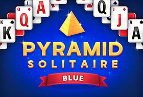 Pyramid Solitaire Blue