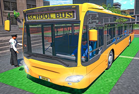 School Bus Game Driving Sim