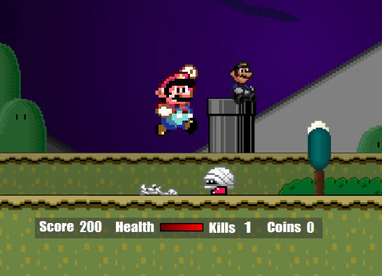 mario super flash game