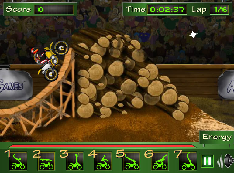 Jouer à Motocross FMX Jeux gratuits en ligne avec