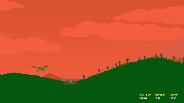 DINO RUN: MARATHON OF DOOM free online game on