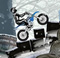 Faire de la motoneige en hiver