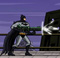 Batman défend Gotham City