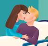 Hospital Kissing