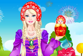 Barbie princesse russe