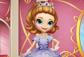 Princesse Sofia se maquille