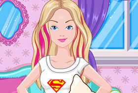 Super Barbie se démaquille