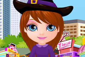 Bébé Barbie - Shopping d'Halloween