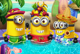 La pool party des minions