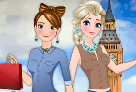 Anna et Elsa en Europe