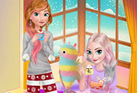 Anna et Elsa Cosy