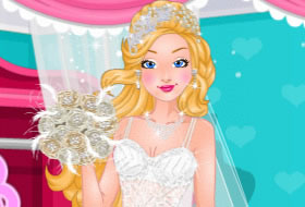 Super Barbie célèbre son mariage